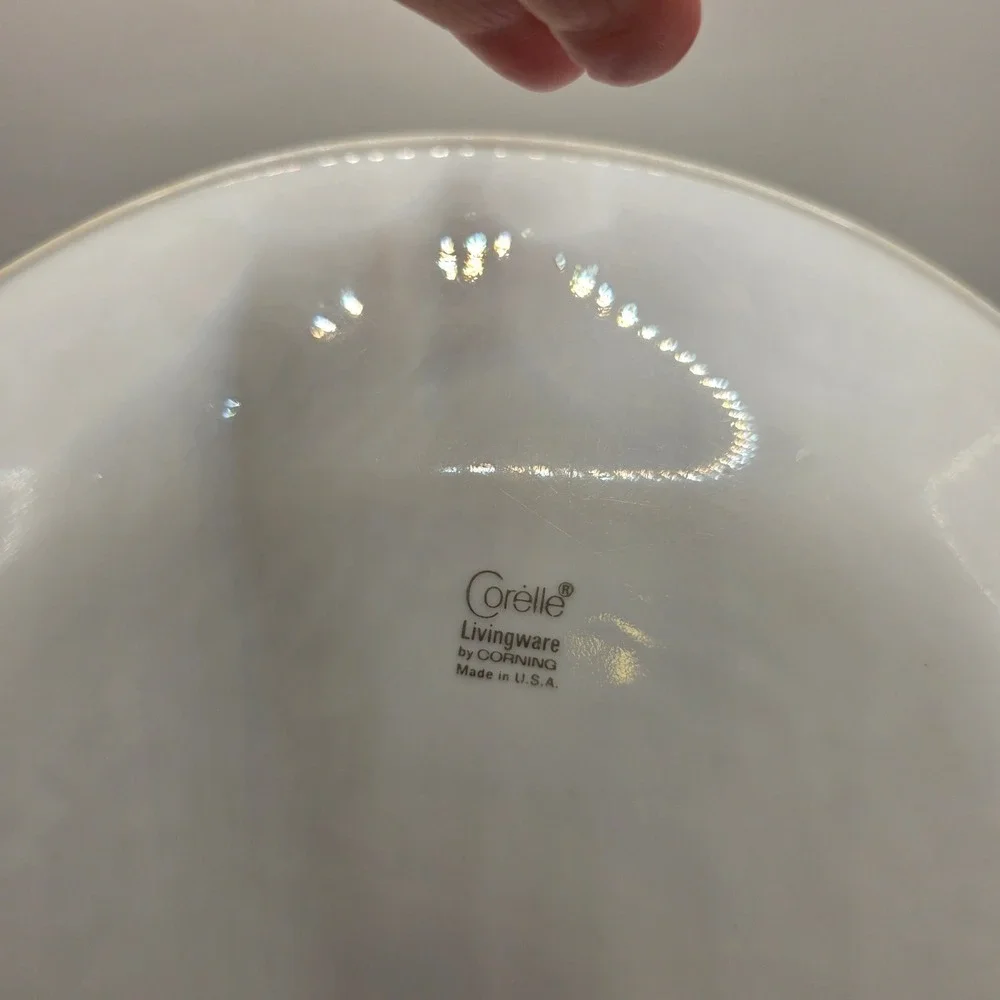 Corelle Butterfly Gold Dinner Plates Set of 4 Livingware by Corning Vintage USA